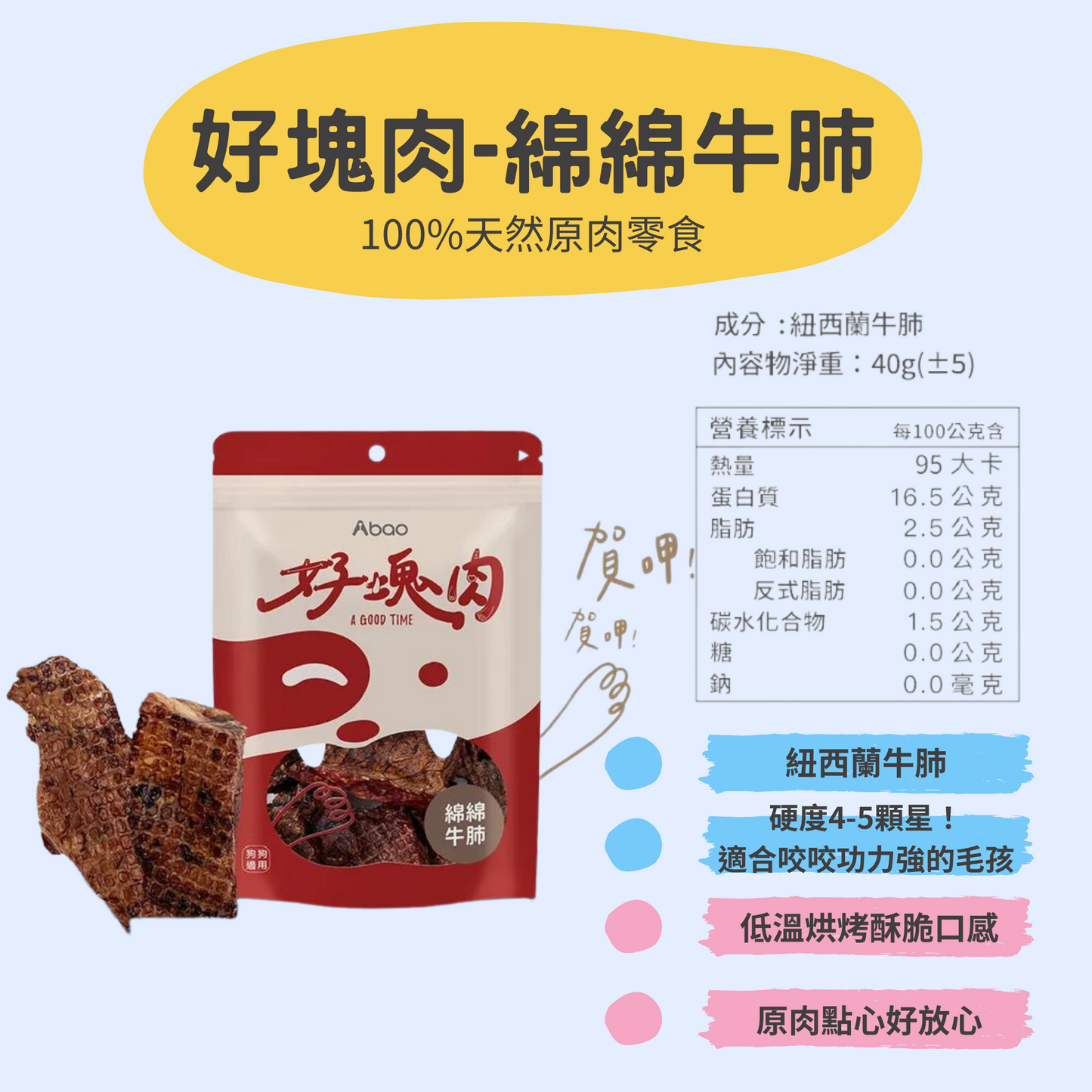 【ABao 好塊肉】綿綿牛肺